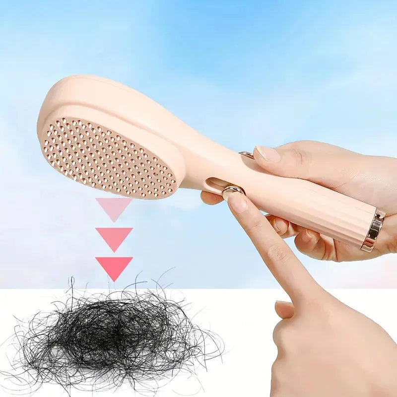 Self-Cleaning Hair Brush