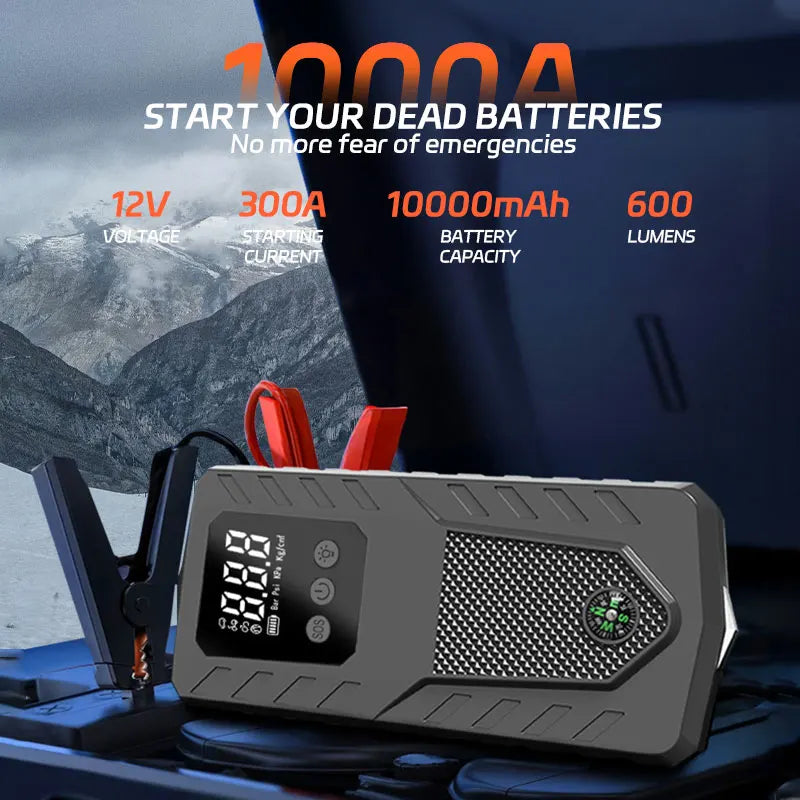 Car Light Safety Batteri Charger