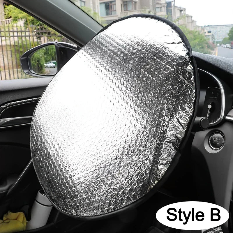 Car Steering Wheel Sunshade