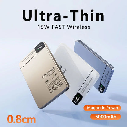 Magnetic Wireless Power Bank