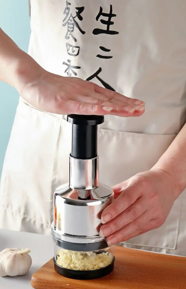 Pressed Garlic Chopper