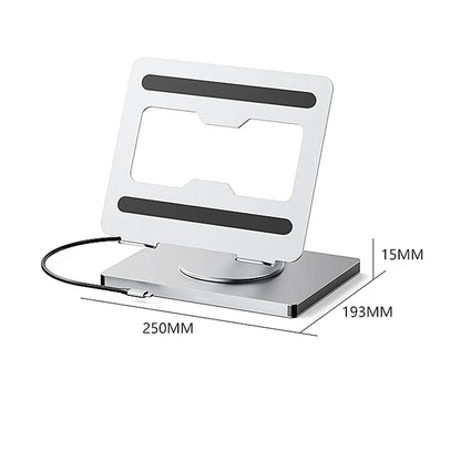 360° Laptop Stand with USB Hub