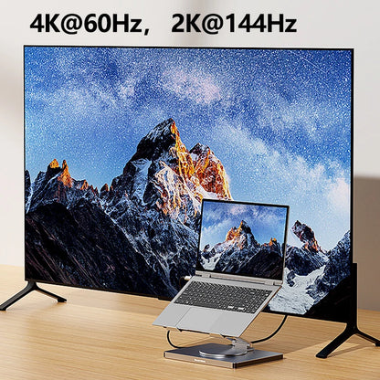 360° Laptop Stand with USB Hub