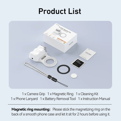 Magnetic Phone Grip & Remote Control