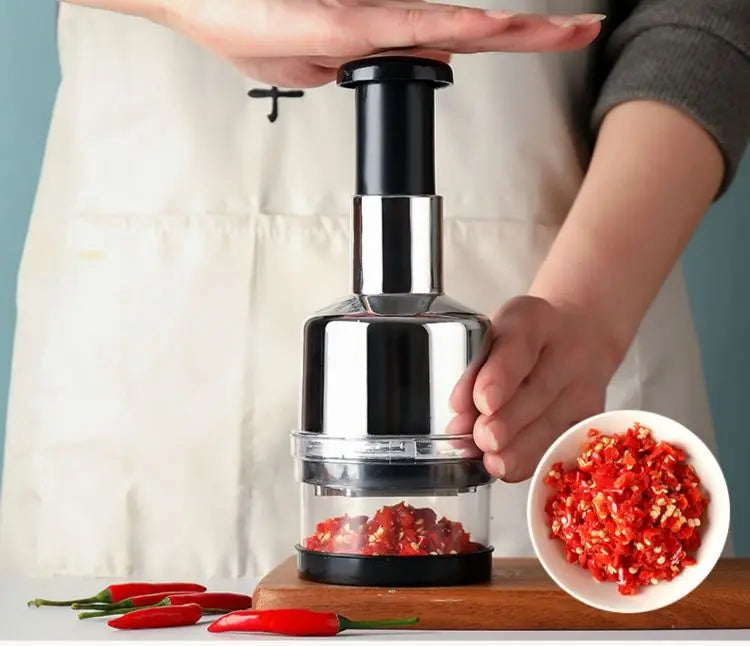 Pressed Garlic Chopper