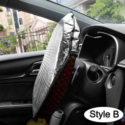 Car Steering Wheel Sunshade
