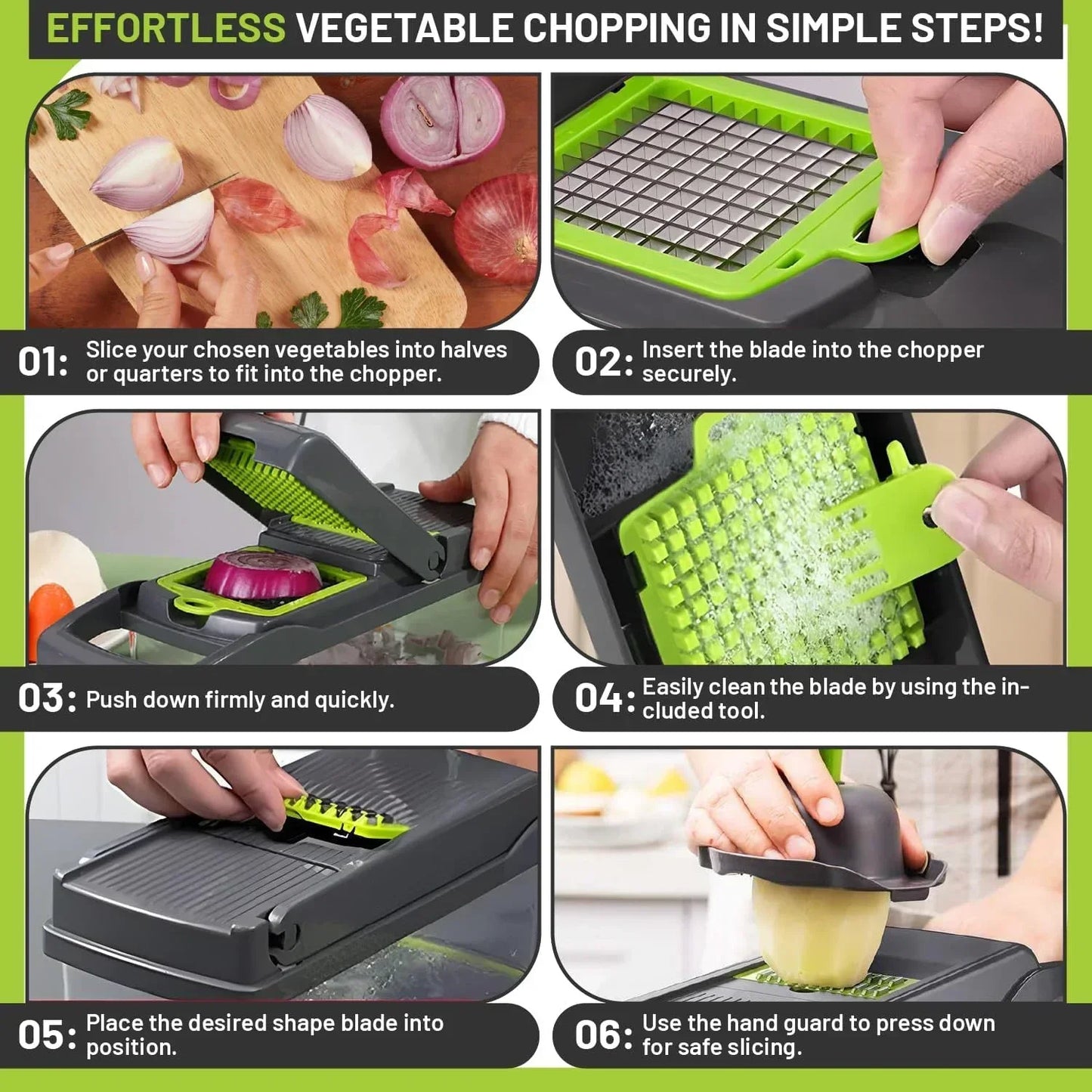 Multifunctional Vegetable Cutter