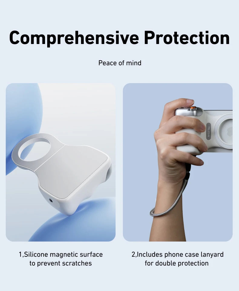 Magnetic Phone Grip & Remote Control