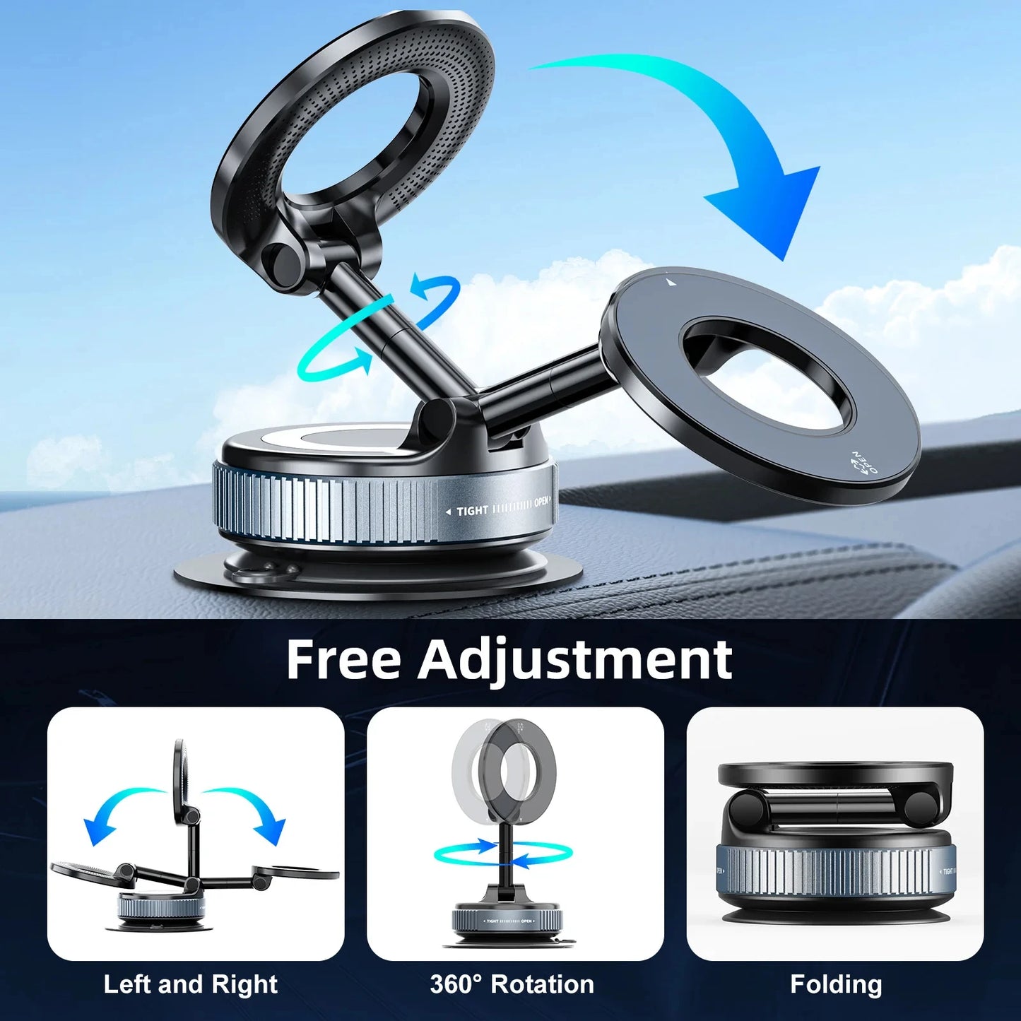 360° Car Phone Holder