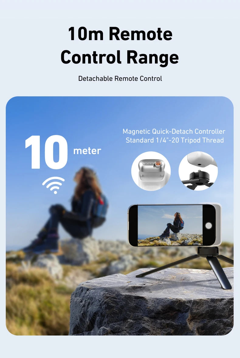 Magnetic Phone Grip & Remote Control