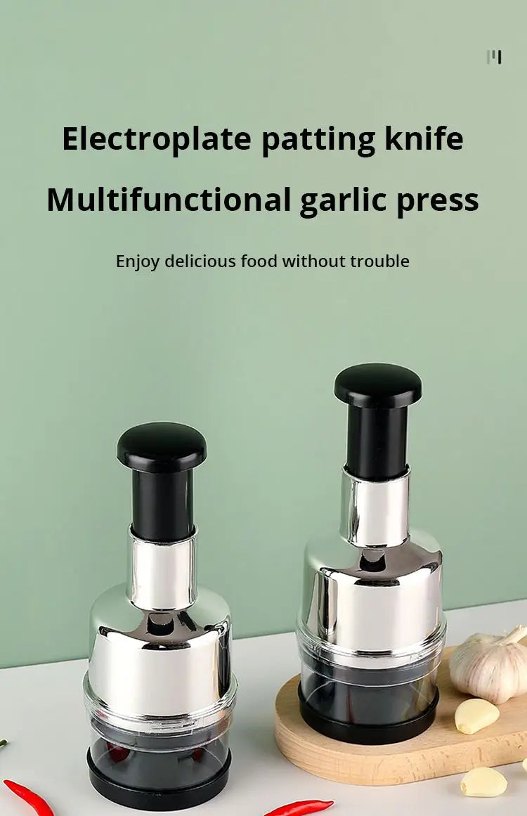 Pressed Garlic Chopper