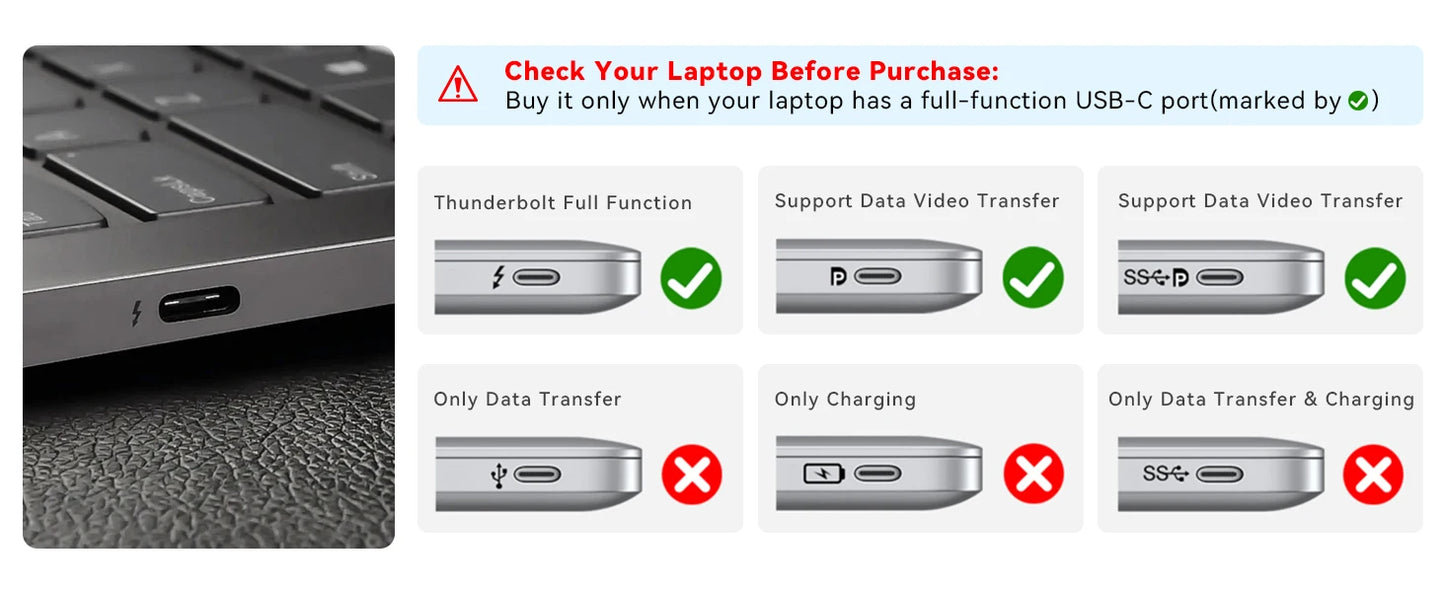 360° Laptop Stand with USB Hub