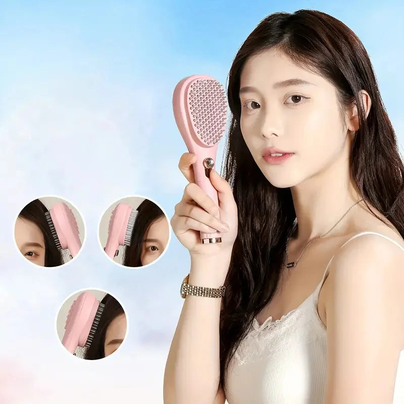 Self-Cleaning Hair Brush