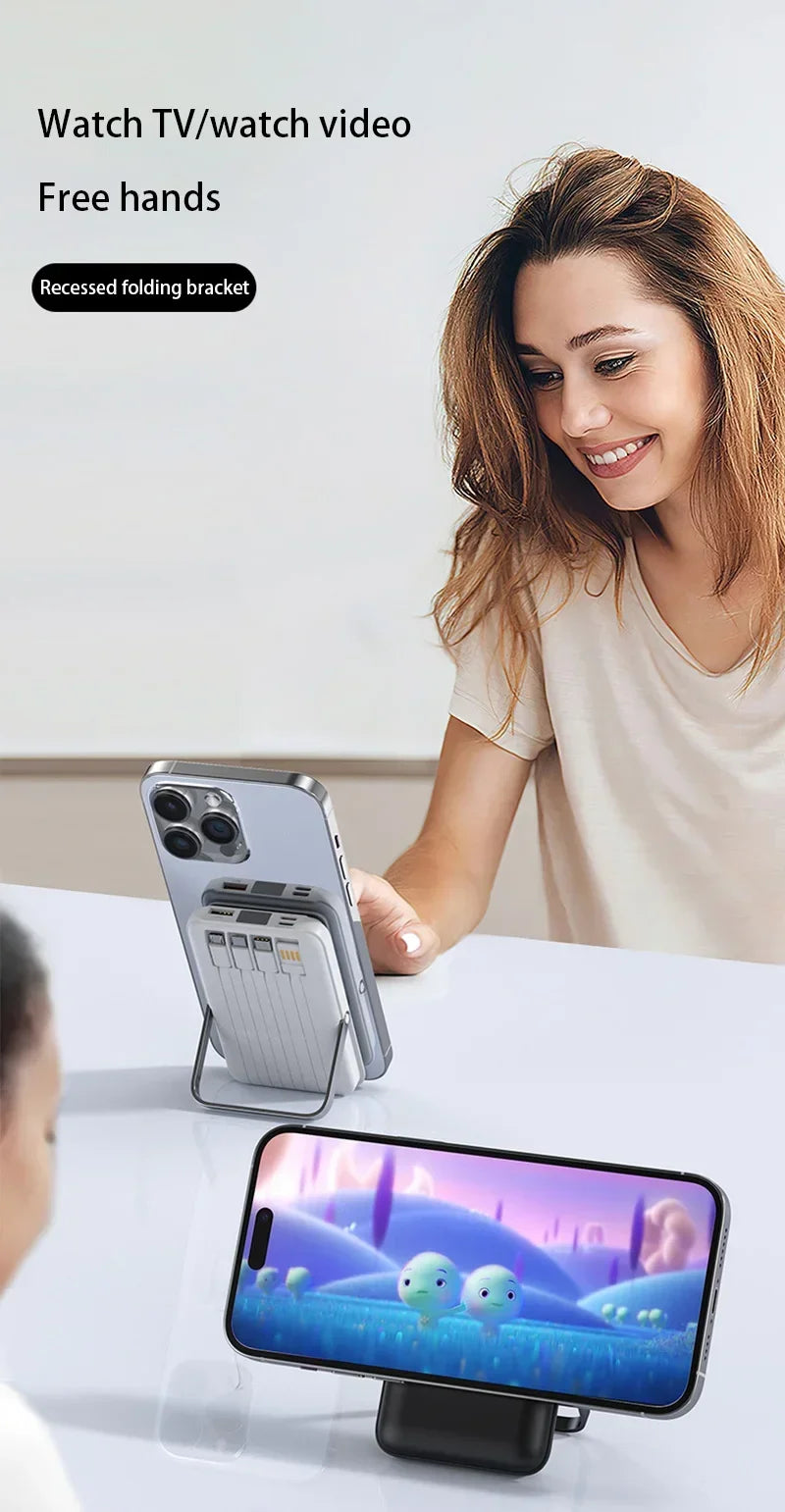 Fast Charging Magnetic Power Bank