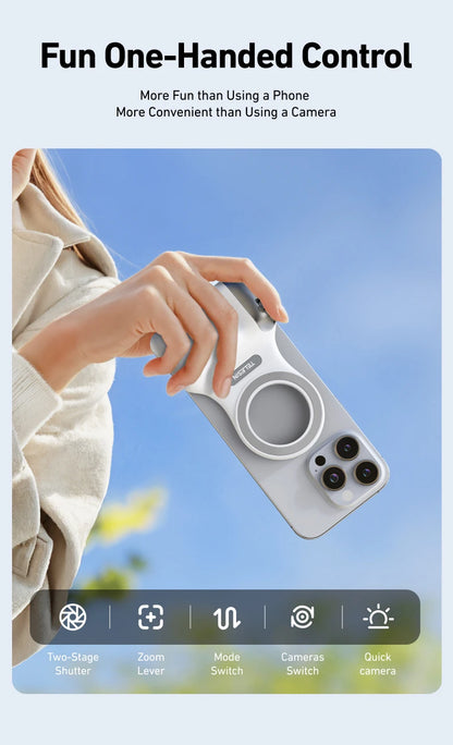 Magnetic Phone Grip & Remote Control