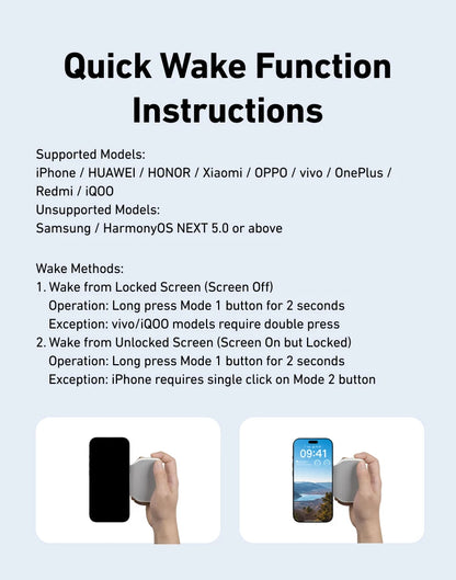 Magnetic Phone Grip & Remote Control