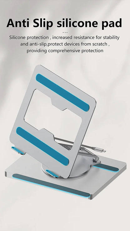 360° Laptop Stand with USB Hub