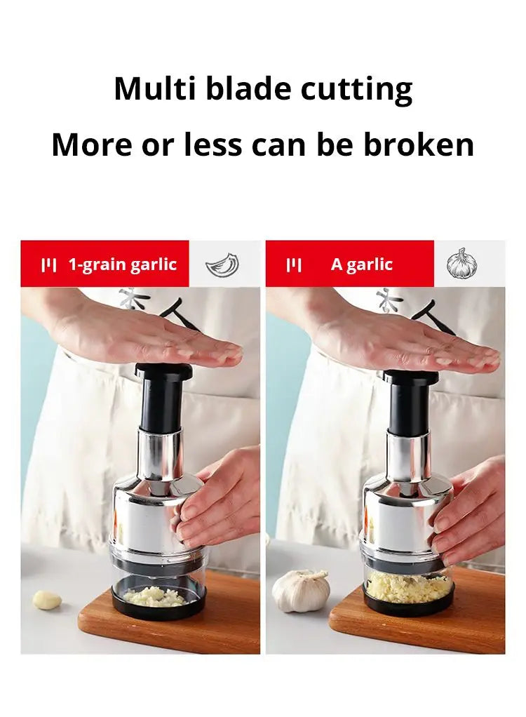 Pressed Garlic Chopper
