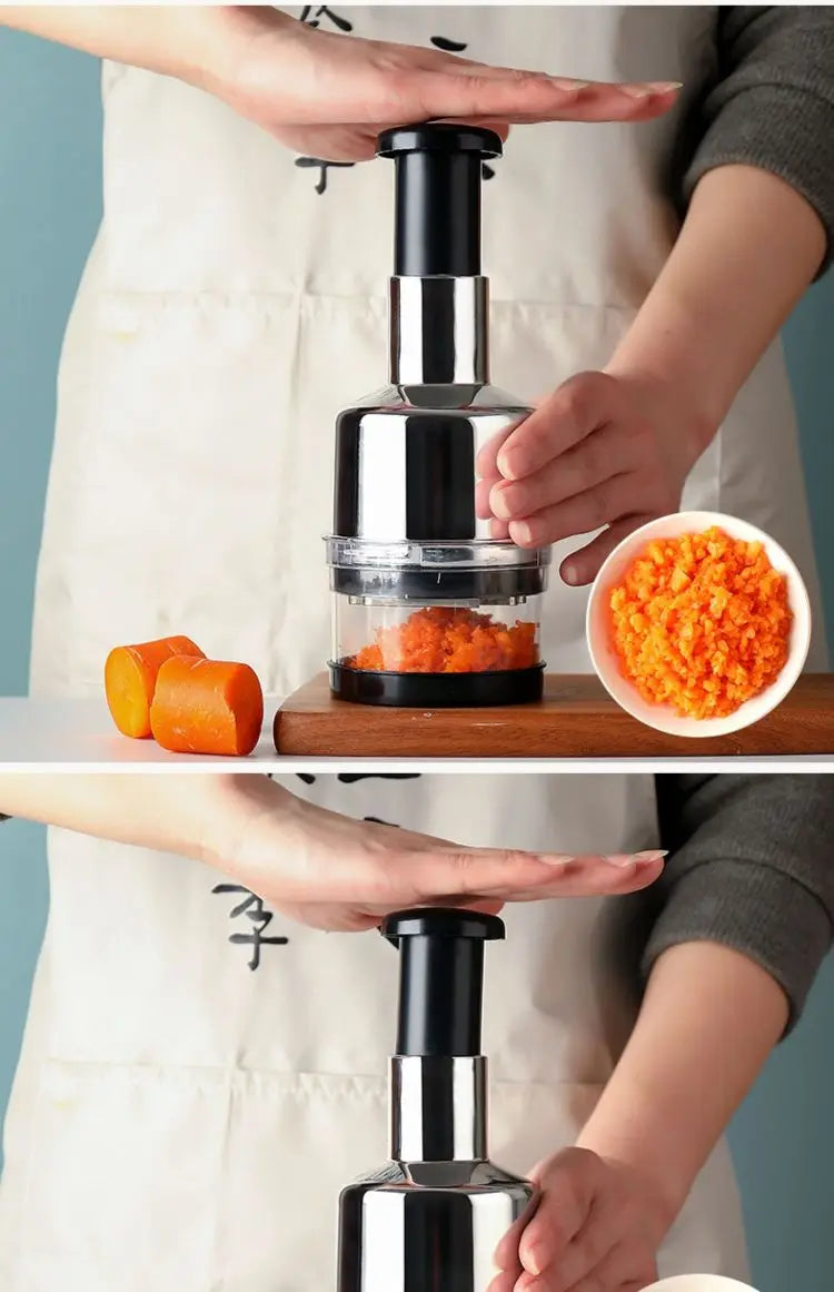 Pressed Garlic Chopper