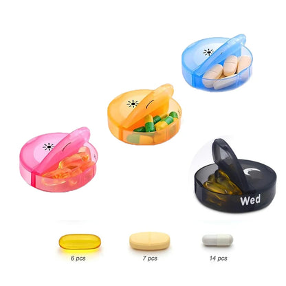 Travel Moisture-proof Pill Box Portable