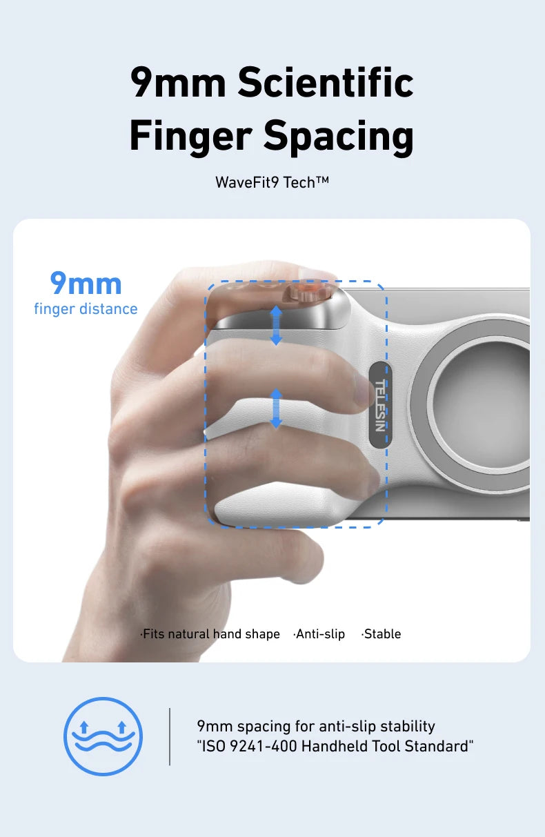 Magnetic Phone Grip & Remote Control