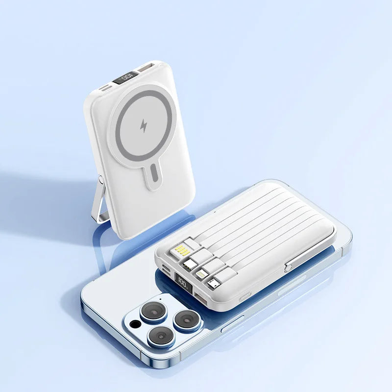 Fast Charging Magnetic Power Bank