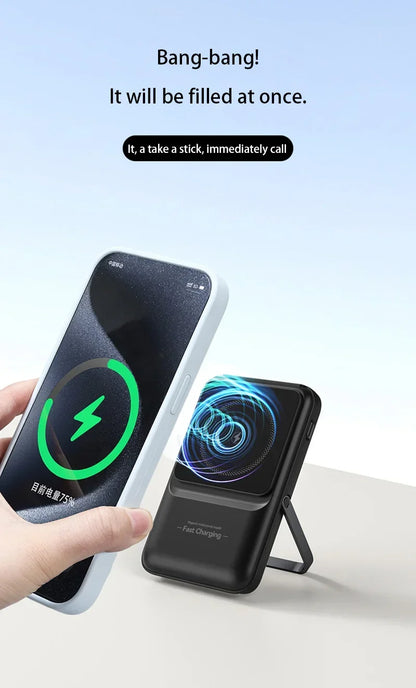 Fast Charging Magnetic Power Bank