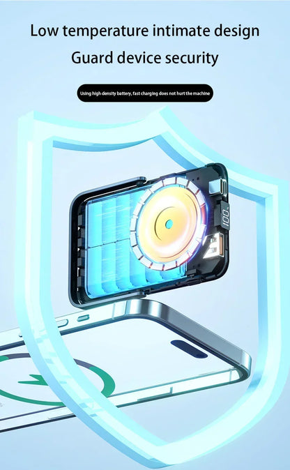 Fast Charging Magnetic Power Bank