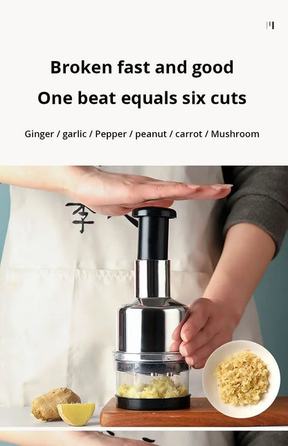 Pressed Garlic Chopper